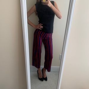 Urban Outfitters Striped Capris